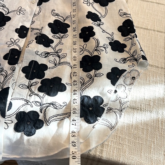 MARE ST BARTH 💯 LINEN TUNIC/BUTTON DOWN SHIRT Sz M - Picture 9 of 12